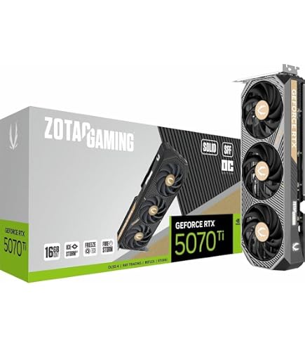 Amazon.com: ZOTAC Gaming GeForce RTX 5070 Ti Solid SFF OC DLSS 4